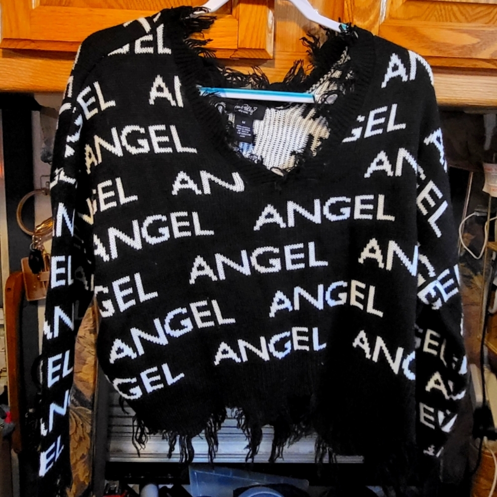 Angel knit sweater